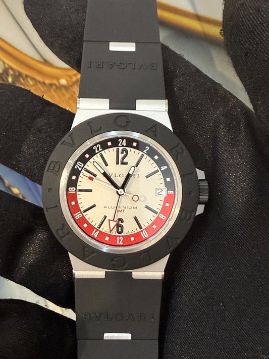 Bulgari alluminium gmt