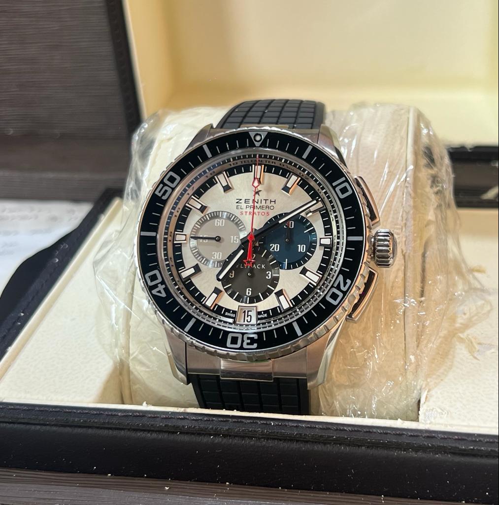 Zenith El Primero Stratos Flyback Striking 10th Scudiero Luxury