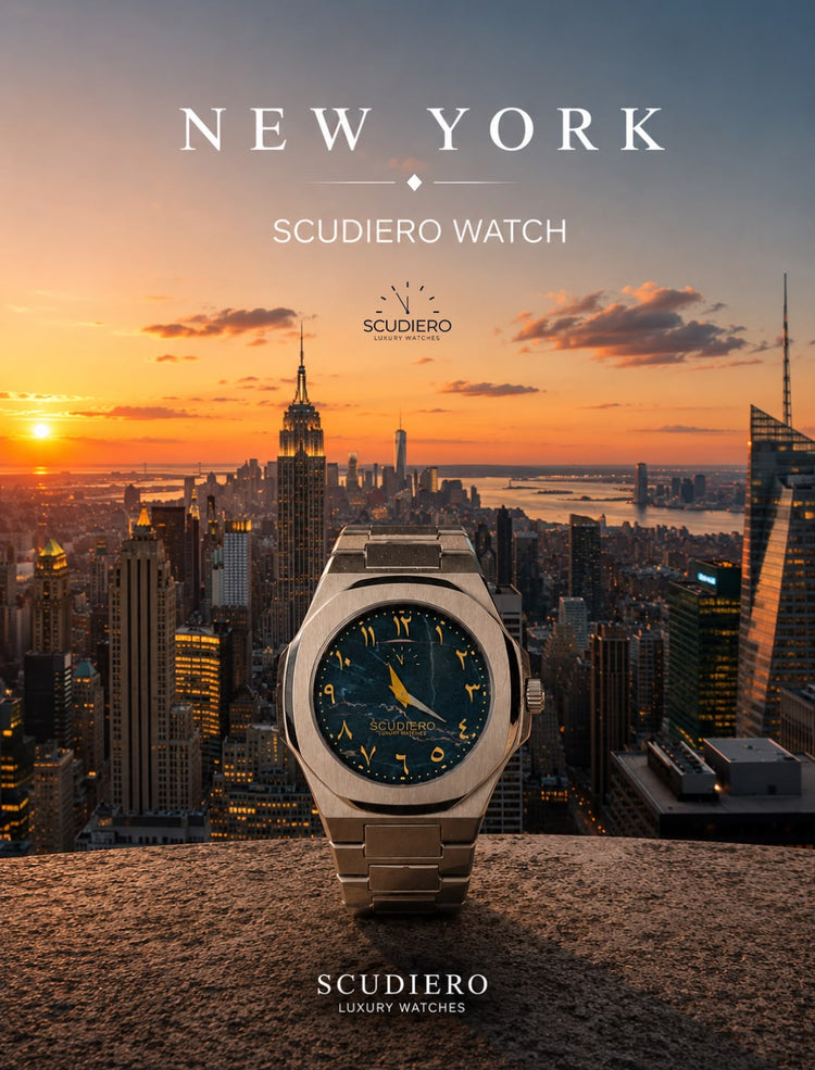 Scudiero Luxury Watch - "New York" PROMO 99,00€