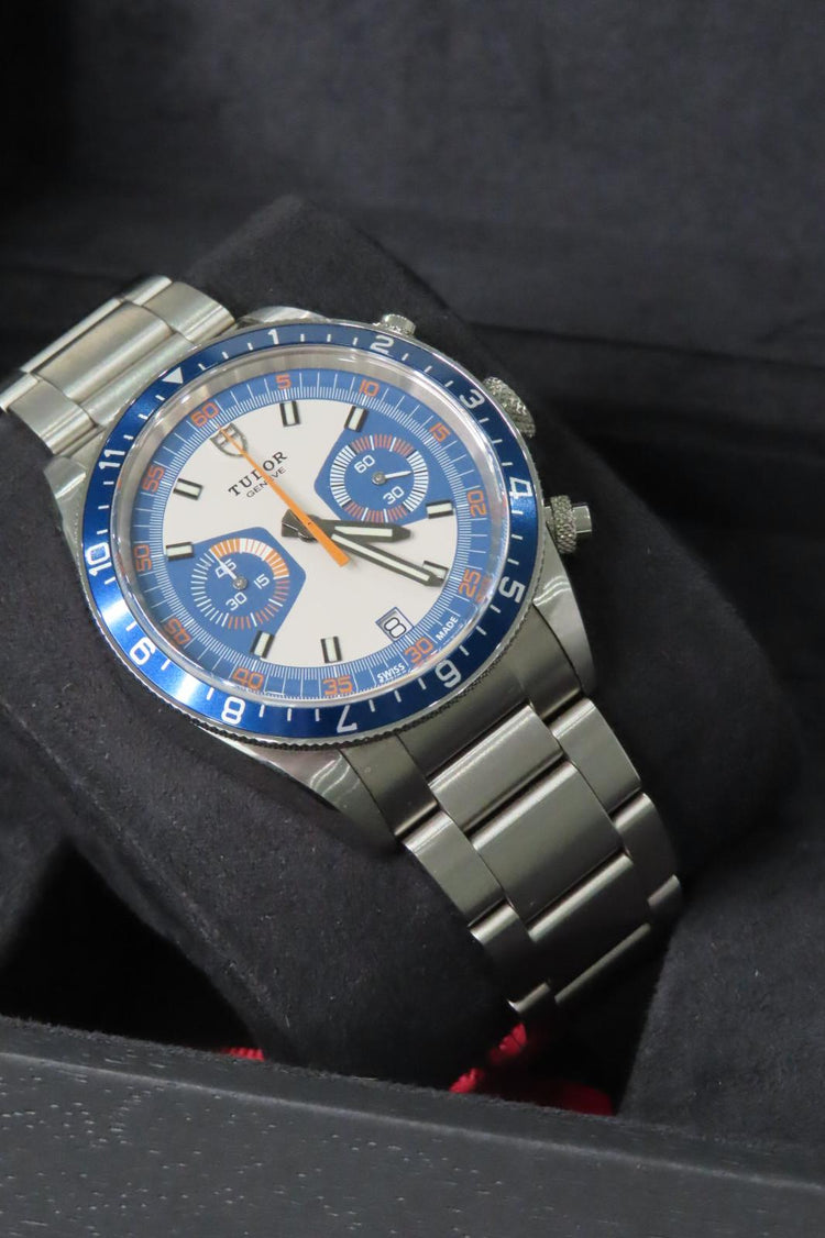 Tudor Heritage Chrono Blue