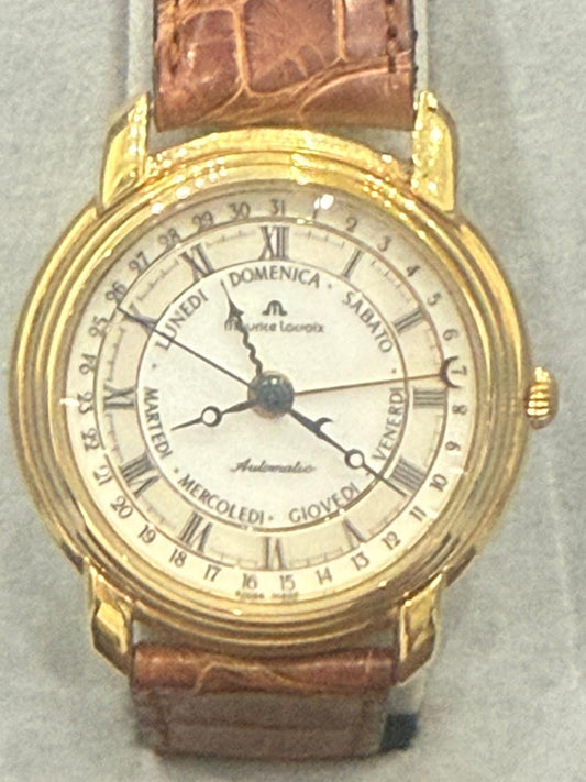 Maurice Lacroix Day Date Wristeatch