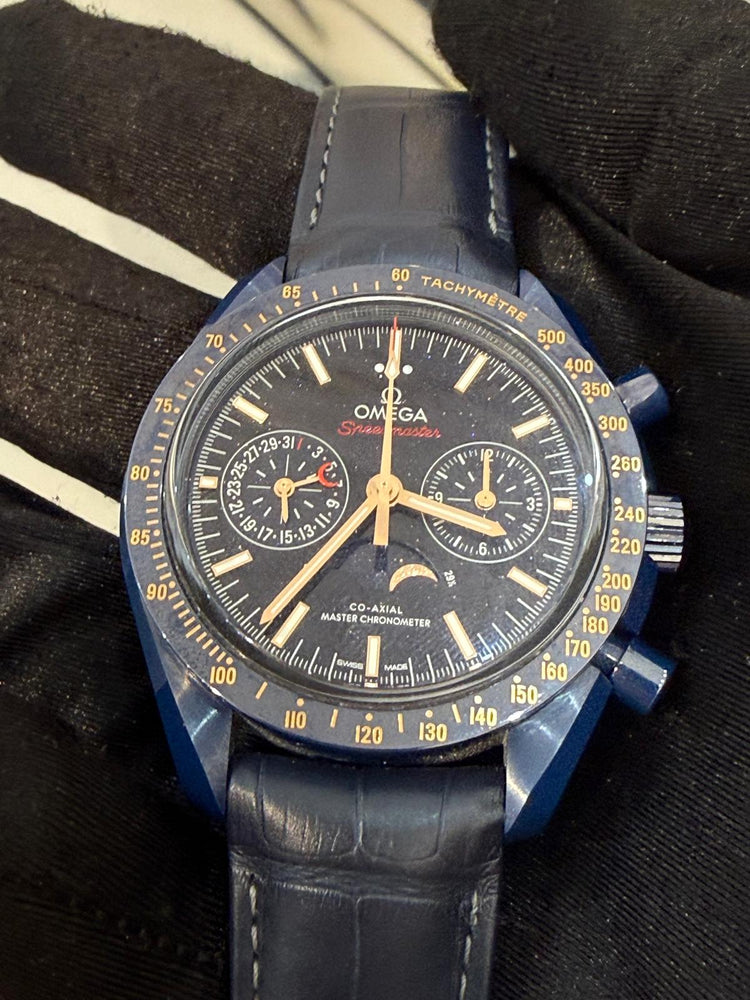 Omega Speedmaster Moonphase Blue Side of the Moon