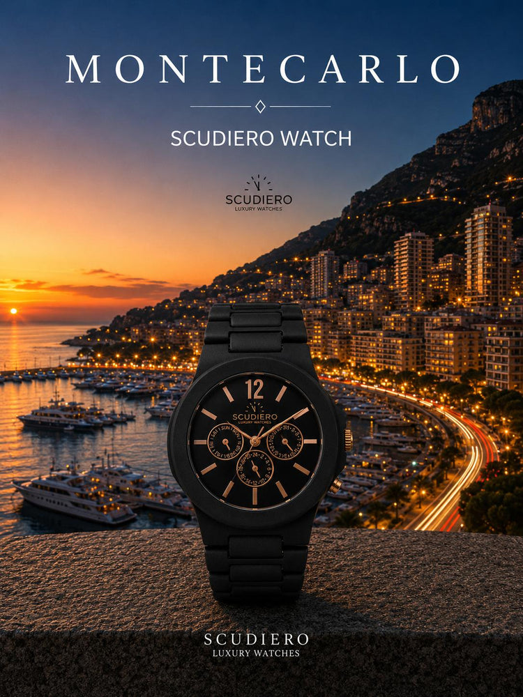 Scudiero Luxury Watch - "Montecarlo" PROMO 79,00€