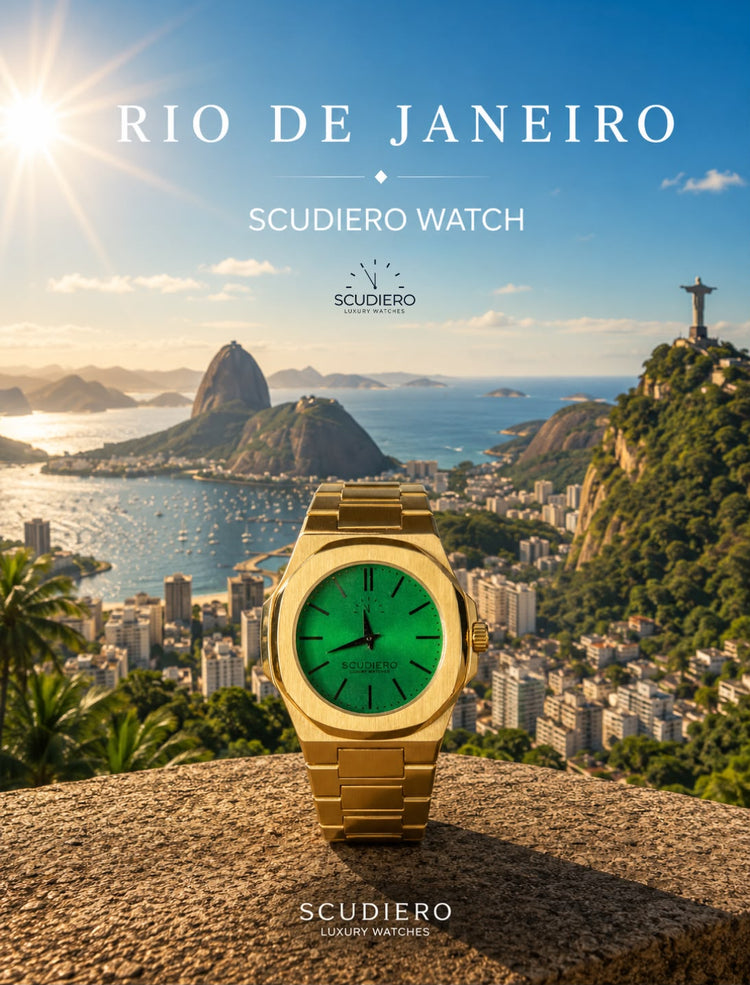 Scudiero Luxury Watch - "Rio De Janeiro" PROMO 99,00€